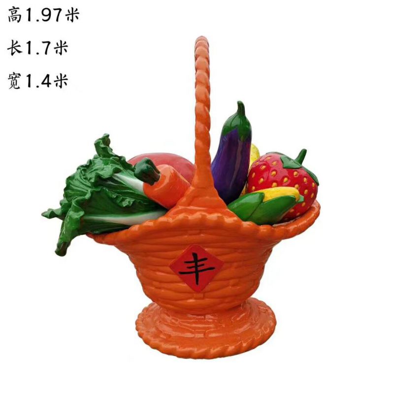 城市果篮雕塑标准,彩钢制作,仿真果篮雕塑优价 城市果篮雕塑标准,彩钢制作,仿真果篮雕塑优价